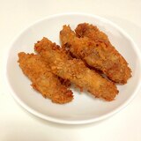 チーズと千切り人参入り　豚肉くるくるフライ♪